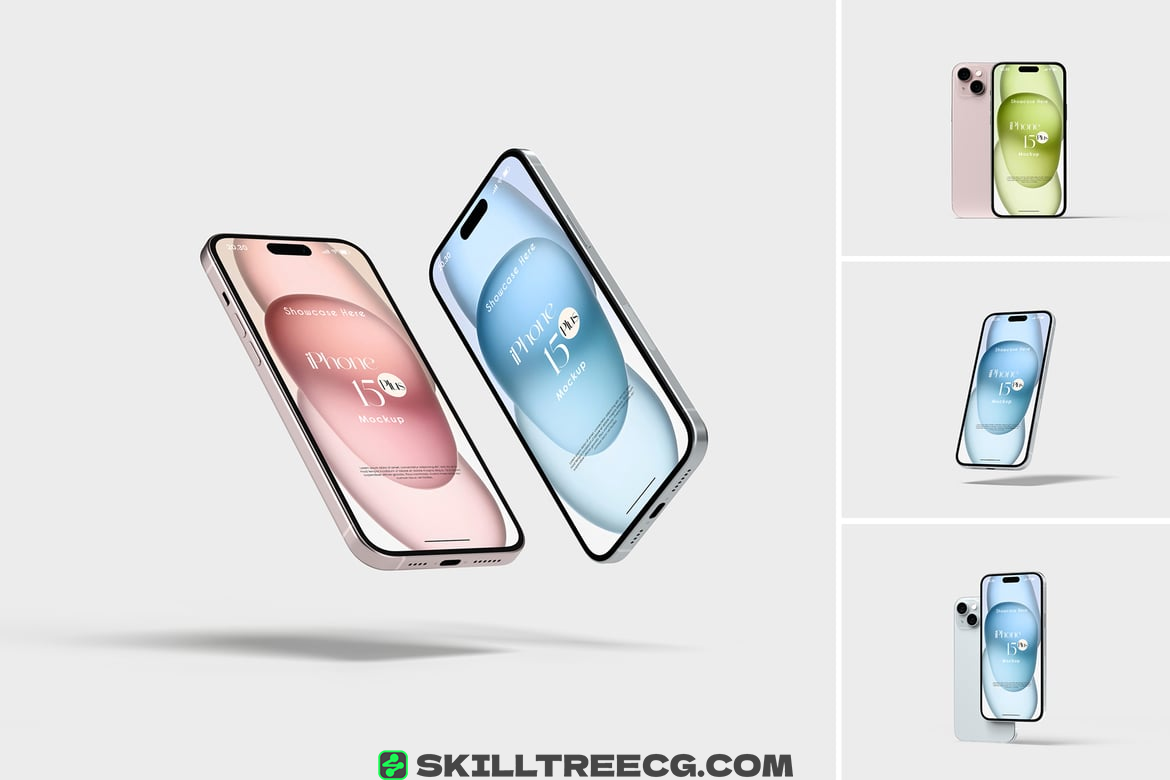 Smartphone  mockup（385571）-技能树